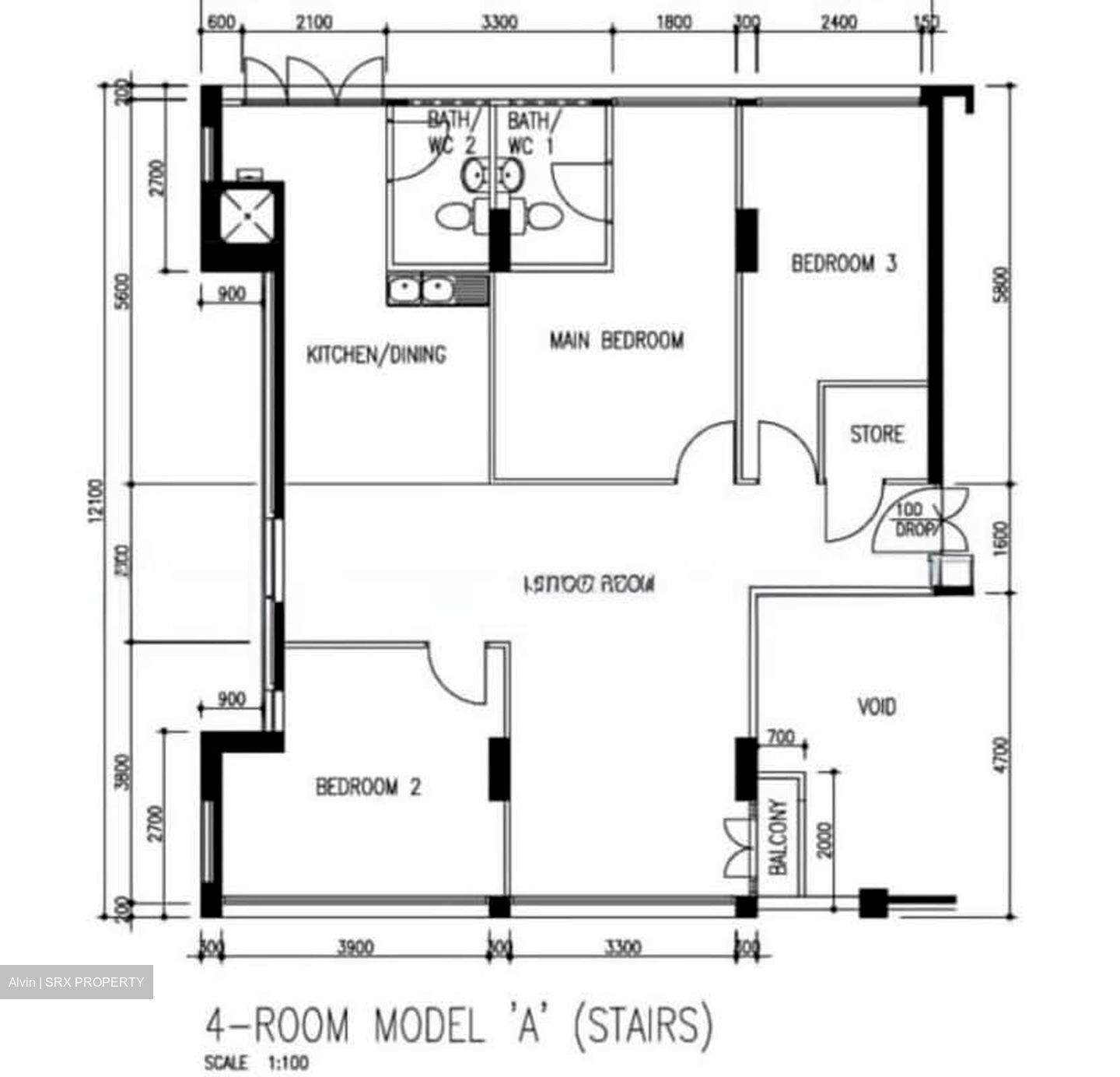 Blk 284 Choa Chu Kang Avenue 3 (Choa Chu Kang), HDB 4 Rooms #554810651